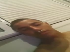 Spicy Latin cutie shows off his big uncut gift